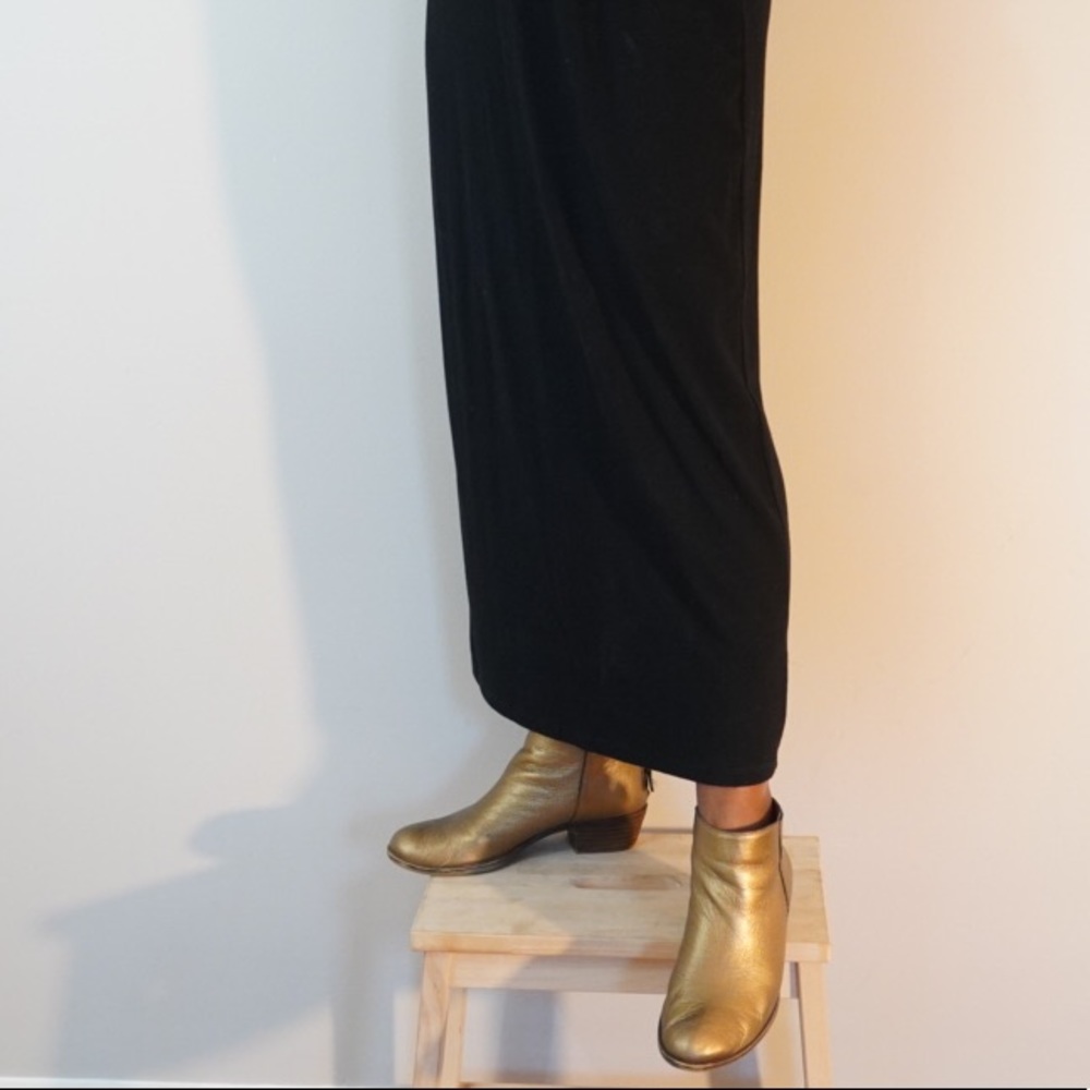 Eileen Fisher Jersey Stretchy Scoop Neck Dress - Picture 2 of 6